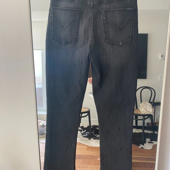 Hudson Jean - Black Jeans with star stitched detail - Picture 4 of 4